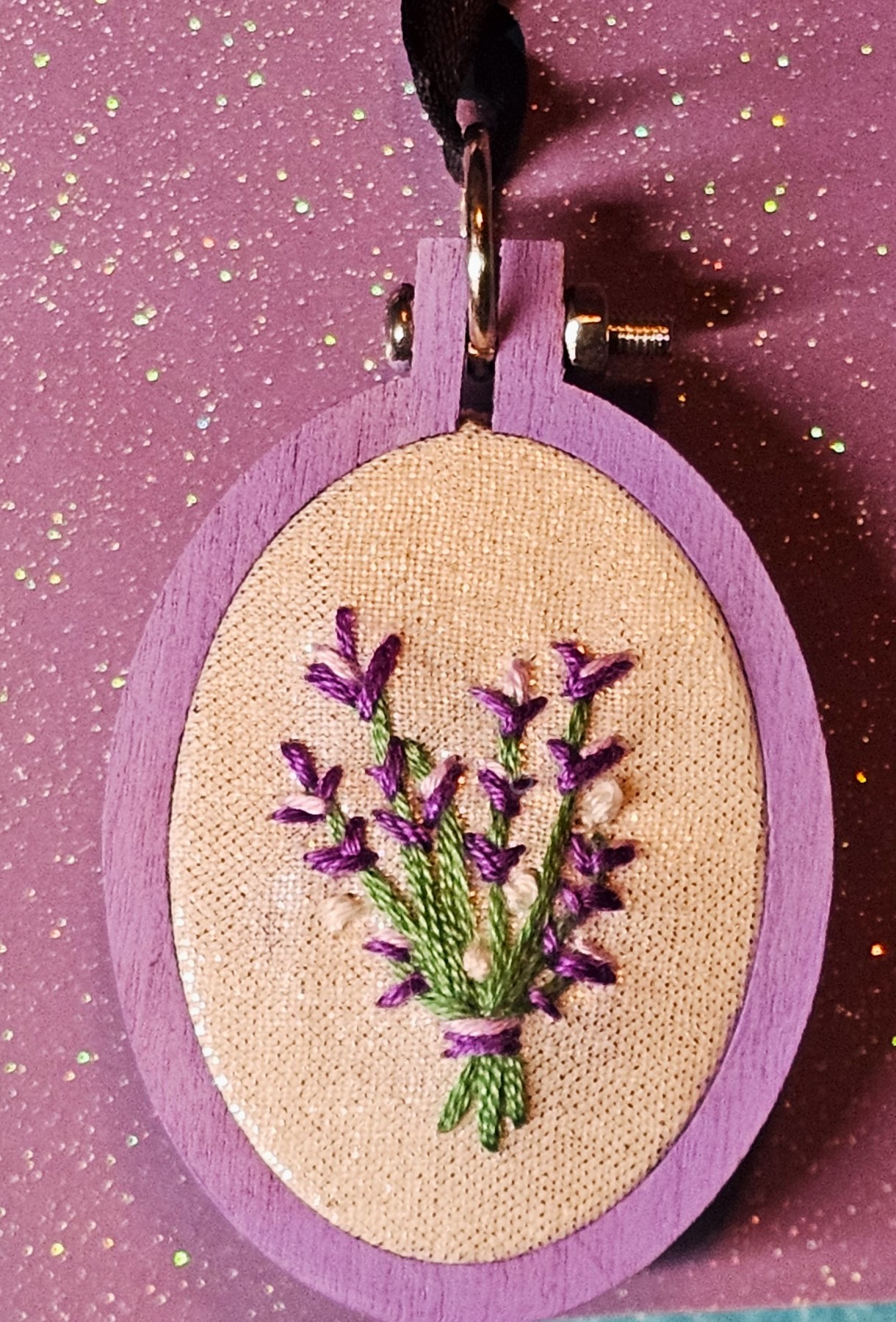 Lavender Pendant by Skye Dolan