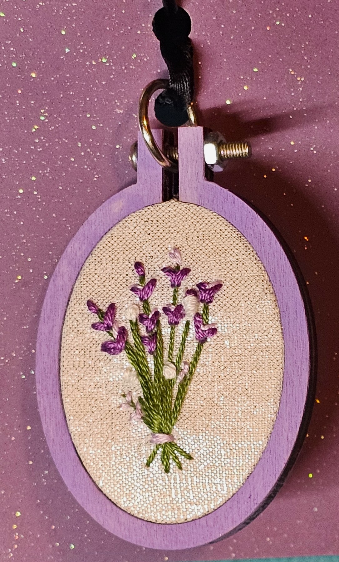 Lavender Pendant by Skye Dolan