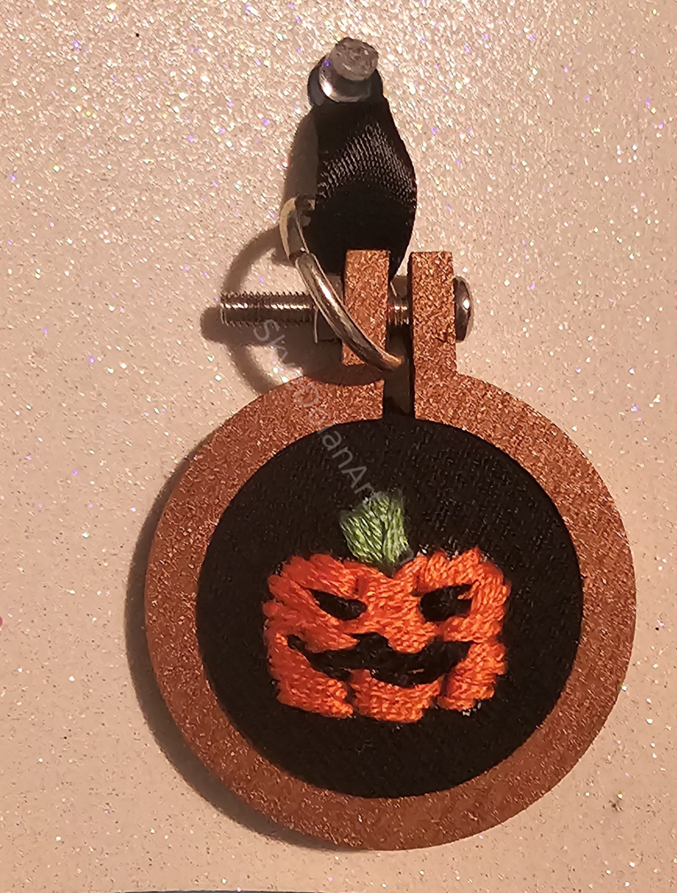 Pumpkin Pendant by Skye Dolan